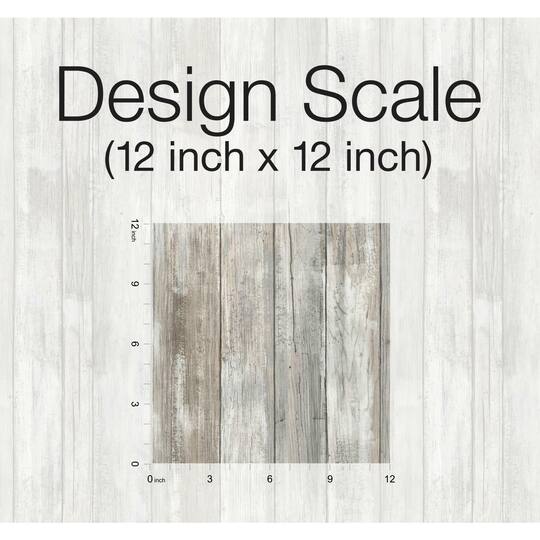 RoomMates Weathered Planks Peel & Stick Wallpaper